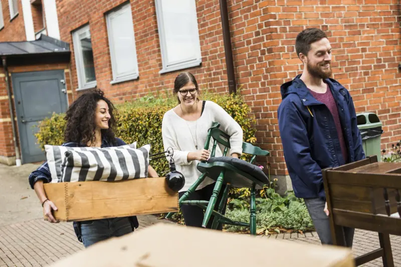 Wohnungsauflösung mit Abtransport von Möbeln
